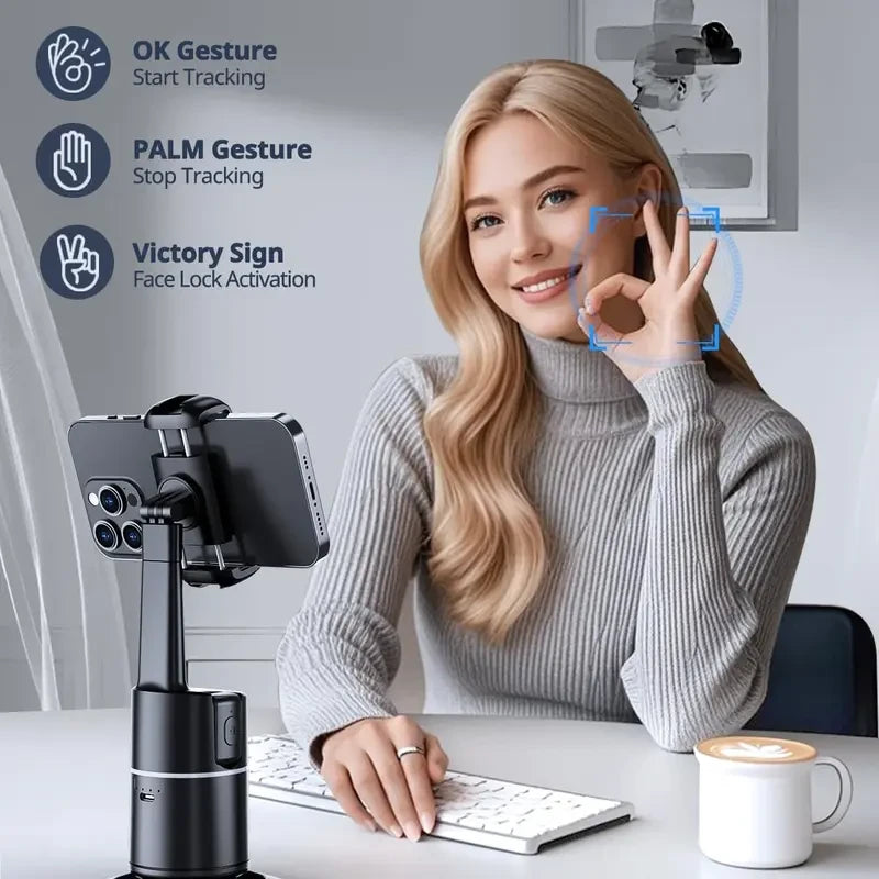 Auto Face Tracking Vlogging Tripod