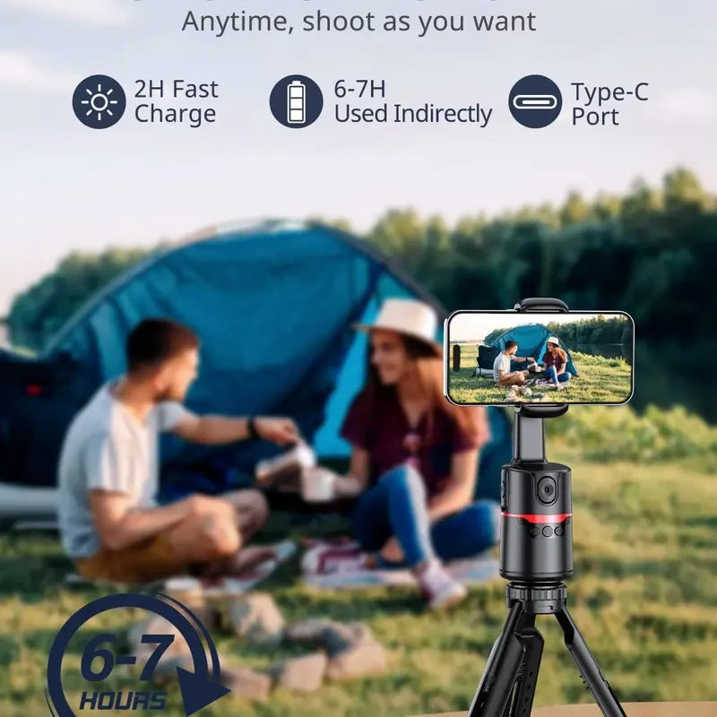 Auto Face Tracking Vlogging Tripod