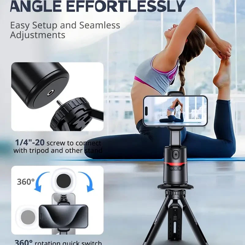 Auto Face Tracking Vlogging Tripod