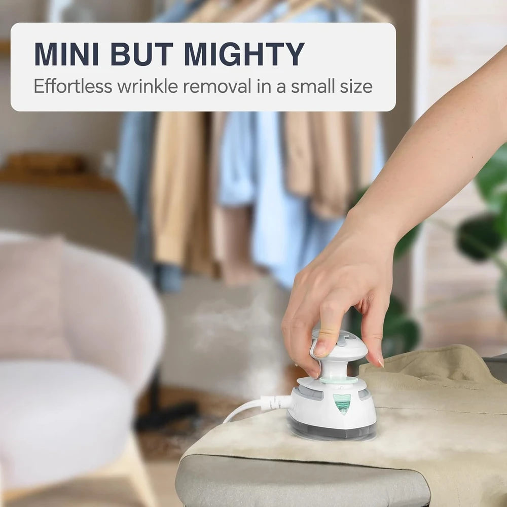 Compact Dual Voltage Travel Steam Iron