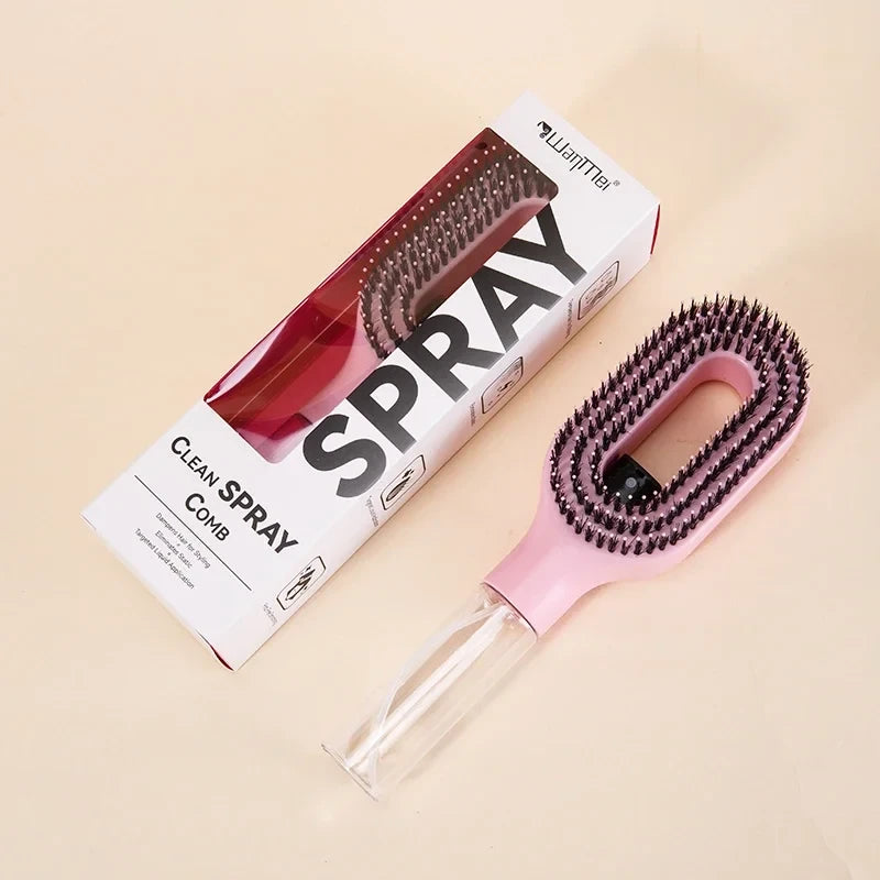 Multi-Functional Spray Bottle Hair Comb