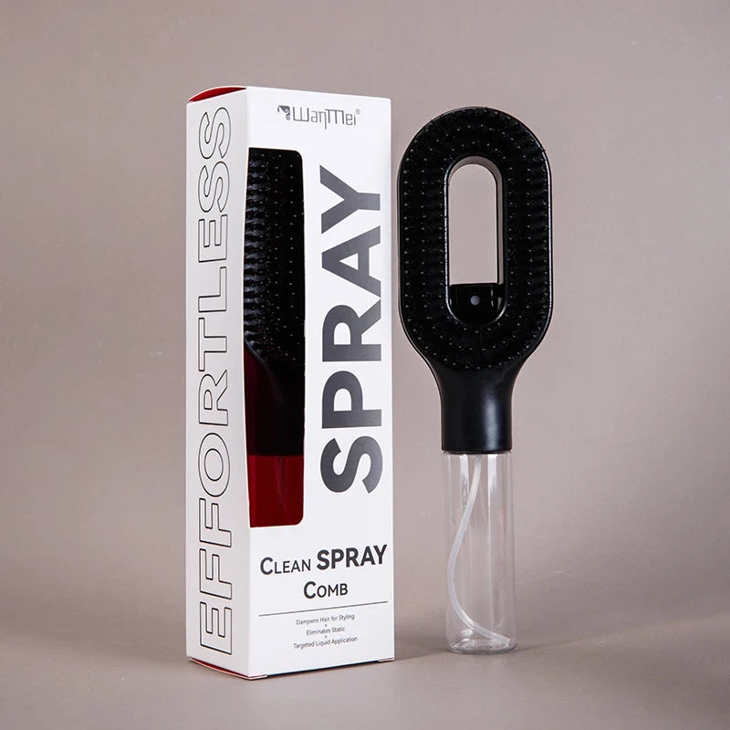 Multi-Functional Spray Bottle Hair Comb