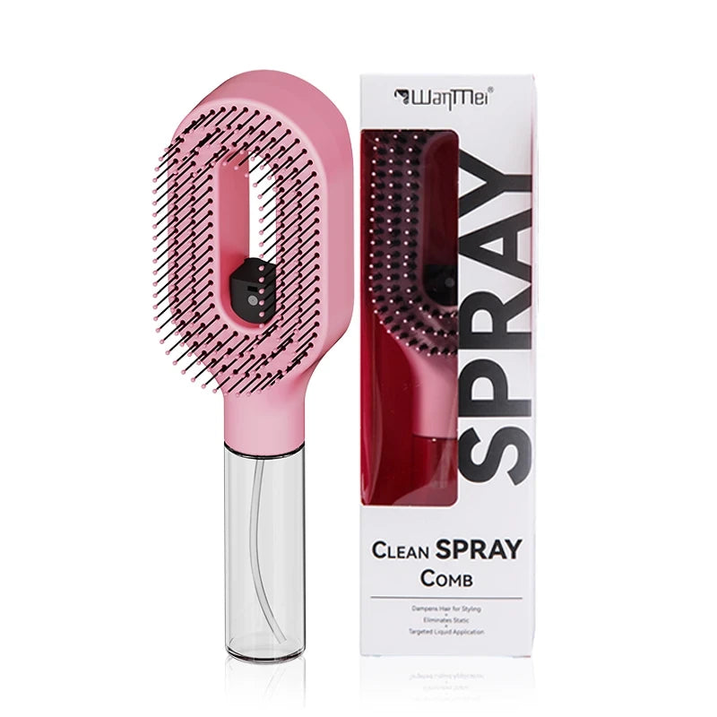 Multi-Functional Spray Bottle Hair Comb