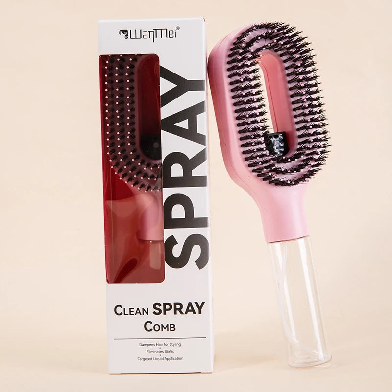 Multi-Functional Spray Bottle Hair Comb