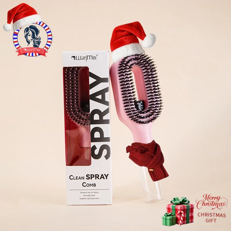 Multi-Functional Spray Bottle Hair Comb