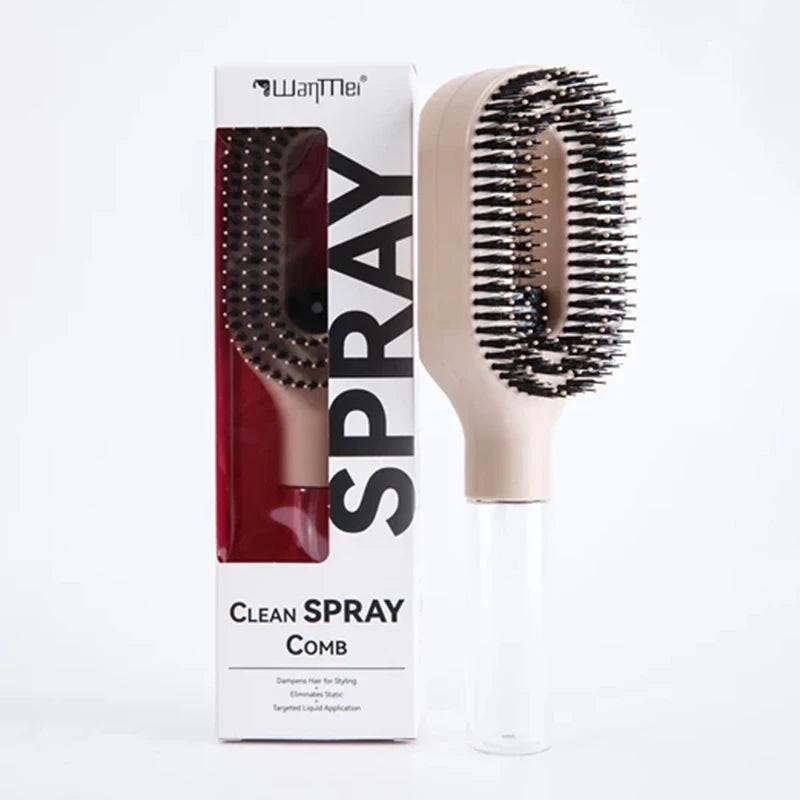 Multi-Functional Spray Bottle Hair Comb