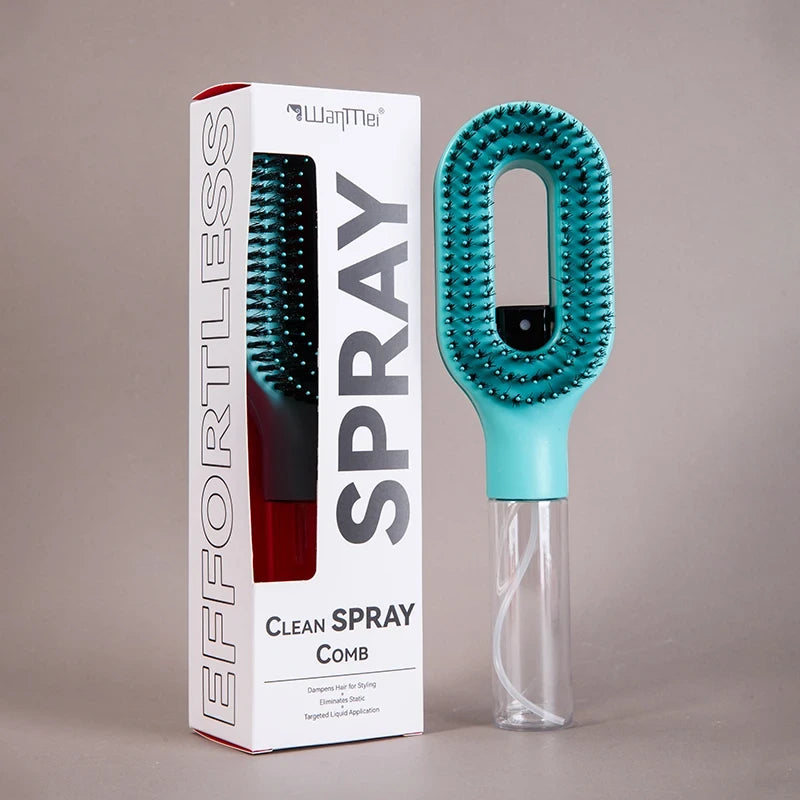 Multi-Functional Spray Bottle Hair Comb